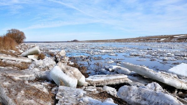 Природное явление ледоход