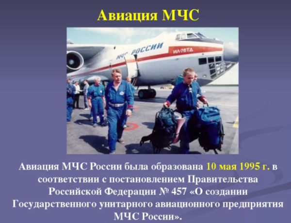 МЧС России сведения