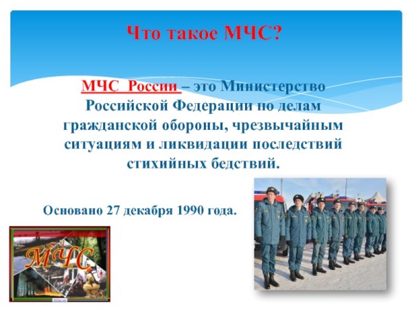 Что такое МЧС кратко