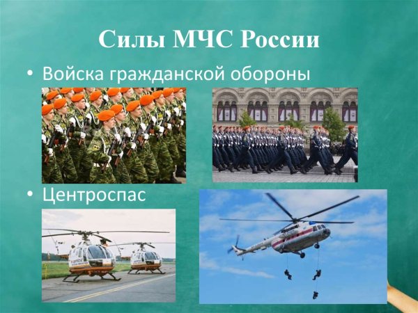 Силы МЧС России
