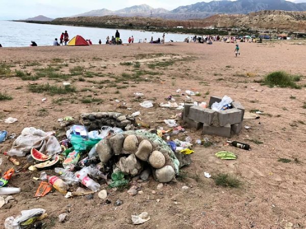 Кыргызстан мусор Иссык Куль