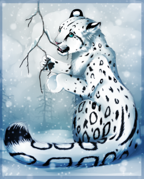 Снежный Барс аниме