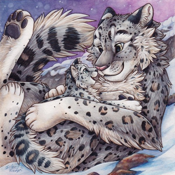 Снежный Барс фурри