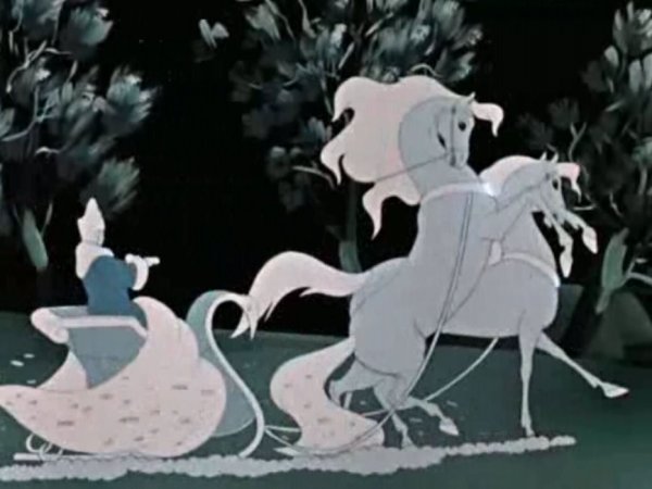 Сани снежной Королева мультфильм