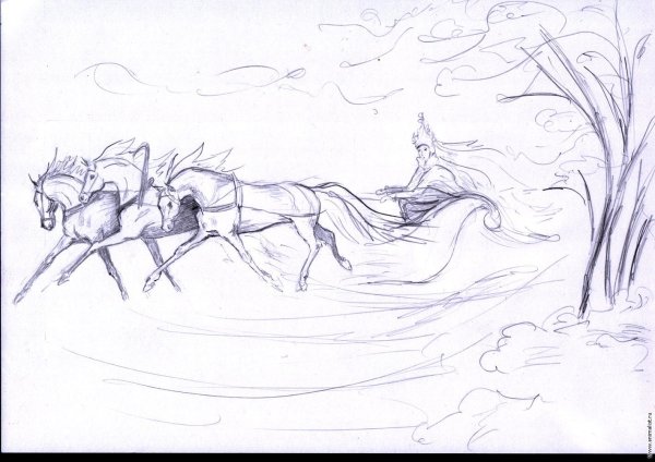 Иллюстрации к рассказу метель Пушкина