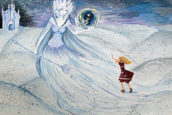 Снежная Королева Чародейка зима