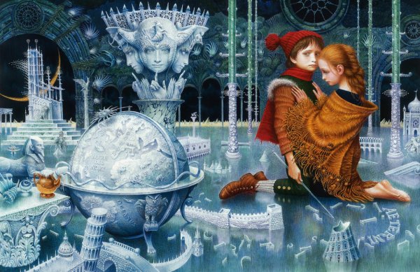 Художник Владислав Ерко Снежная Королева