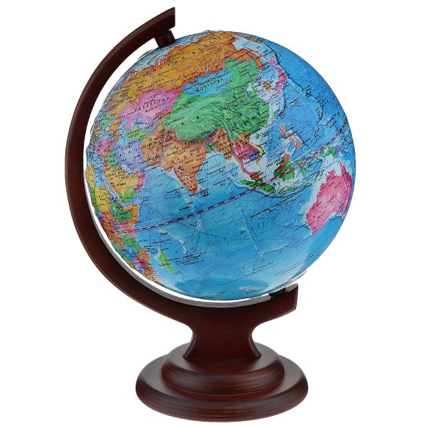 Глобус политический 21см
