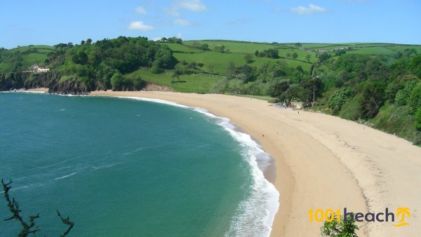 Девон Англия пляж