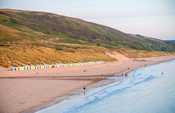 Вулакомб пляж в Англии