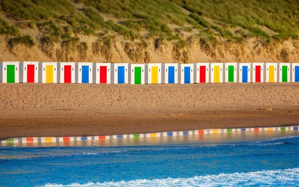 Наклейка на обои "берег" 50*70