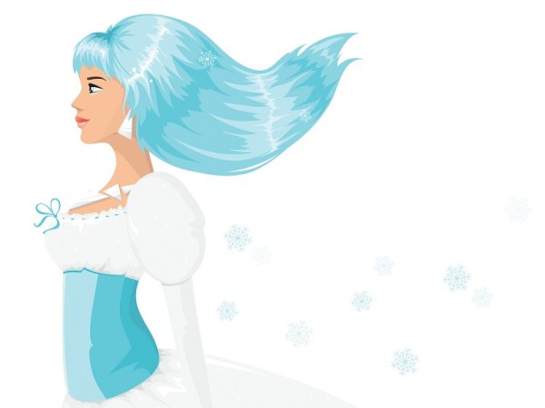 Снежная Королева вектор