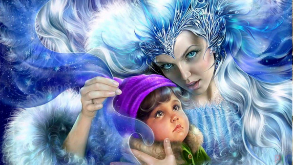 Инна Кузубова художник Снежная Королева