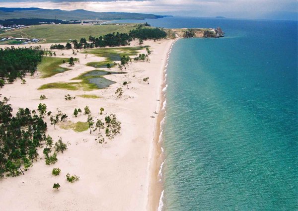 Сарайский залив на Байкале