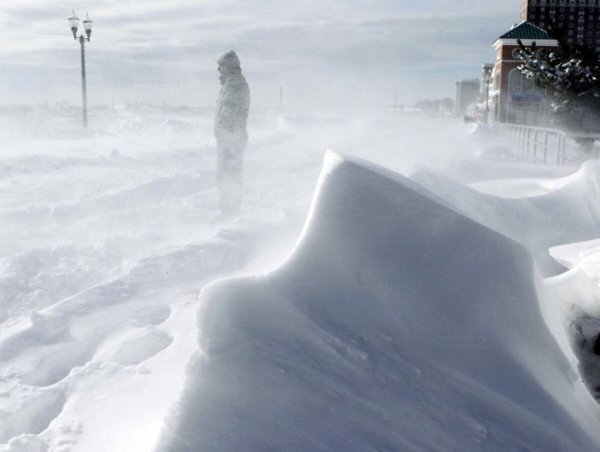 Буран зимний