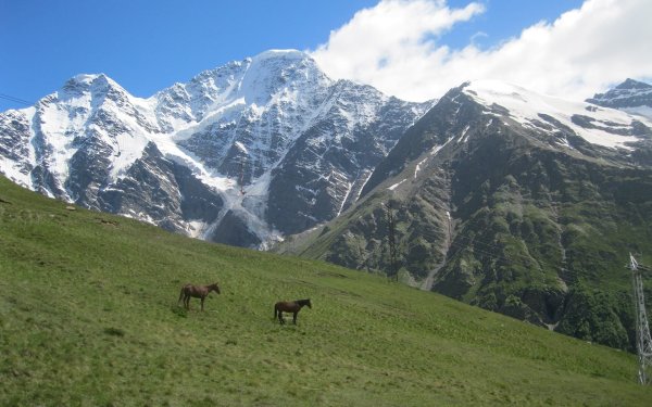 Гора Эльбрус