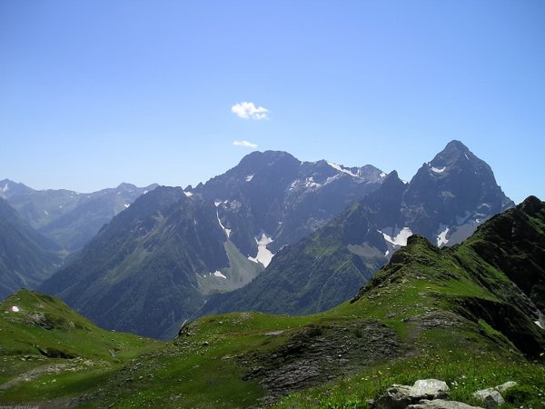 Горы Кавказа Краснодарский край