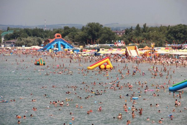 Центральный городской пляж Анапа