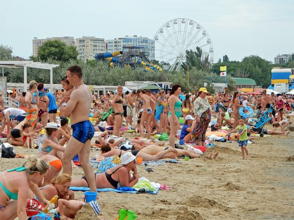 Анапа пляж черное море 2010