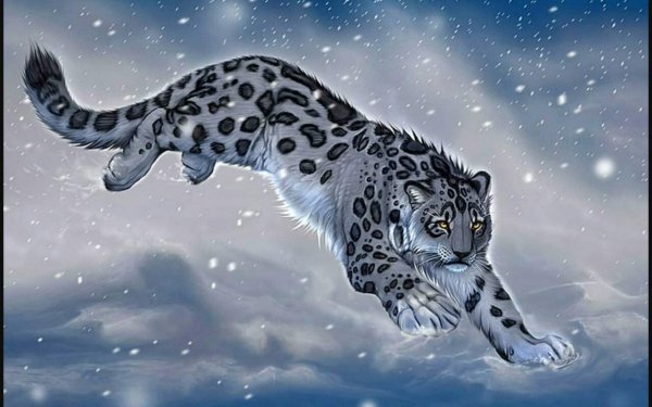 Снежный Барс аниме