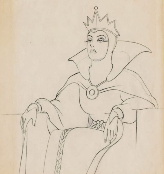 Снежная Королева эскиз