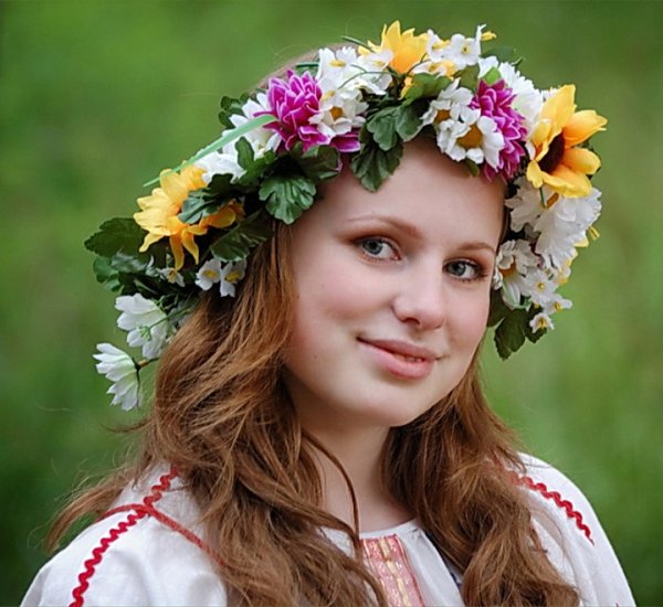Славянка лицо