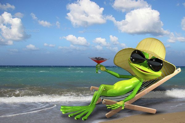 Лягушонок на пляже