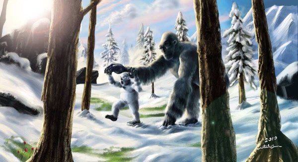 Йети снежный человек