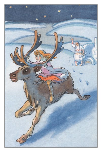 Ганс христиан Андерсен Снежная Королева иллюстрации