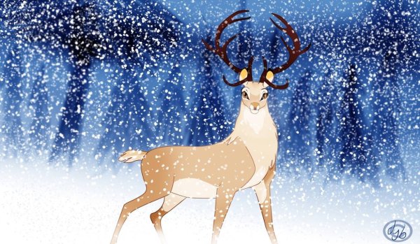 Снежная Королева олень