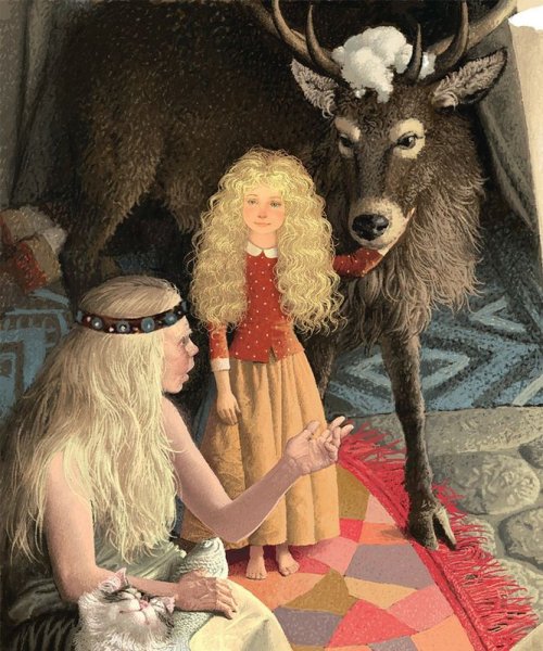 Снежная Королева лапландка и финка