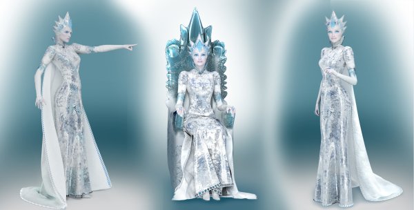 Снежная Королева в полный рост