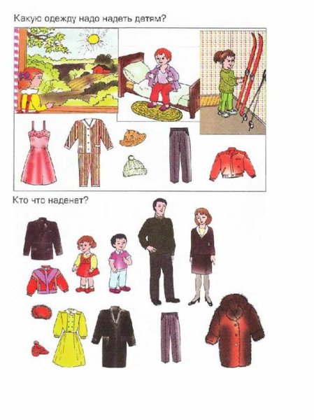 Одежда по сезонам для детей