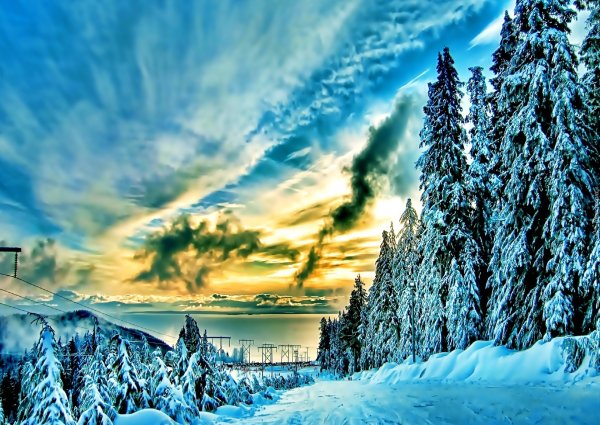 Зимний пейзаж