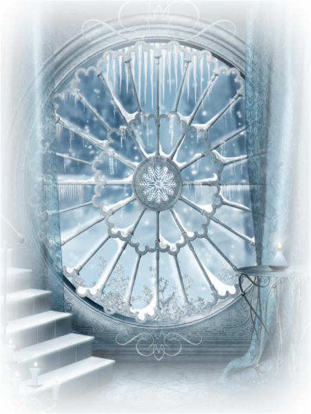 Сказочная Снежная дверь