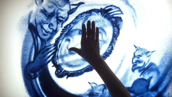 Песочное шоу Снежная Королева