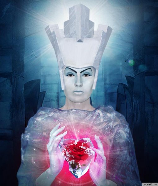 Сердце Кая у снежной королевы