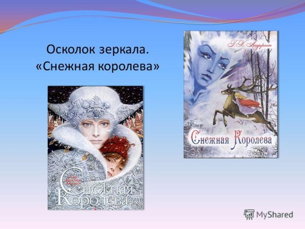 Зеркало в сказке Снежная Королева