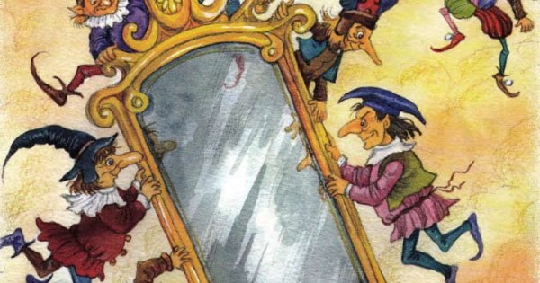 Тролль с зеркалом из снежной королевы