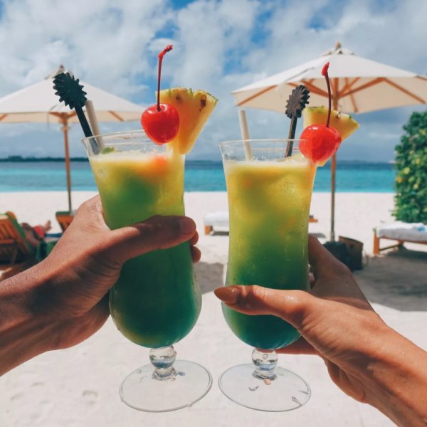 Коктейль на пляже