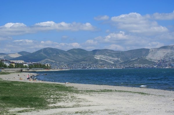 Пляж парк Фрунзе Новороссийск