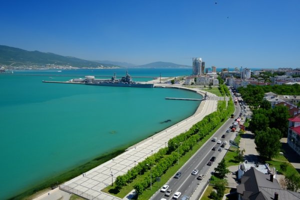 Чёрное море набережная Новороссийск