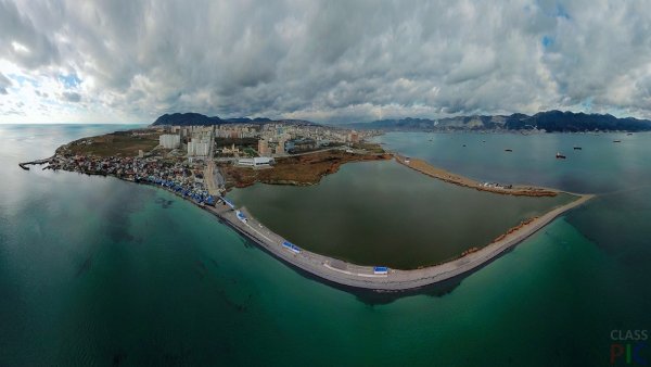 Пляж Суджукская коса Новороссийск