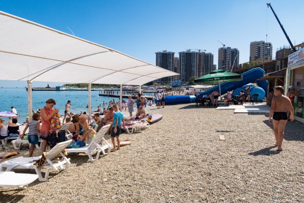 Центральный пляж Новороссийск 2022