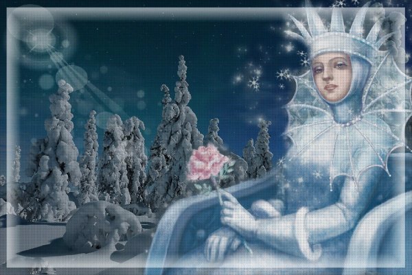 Анимационная Снежная Королева