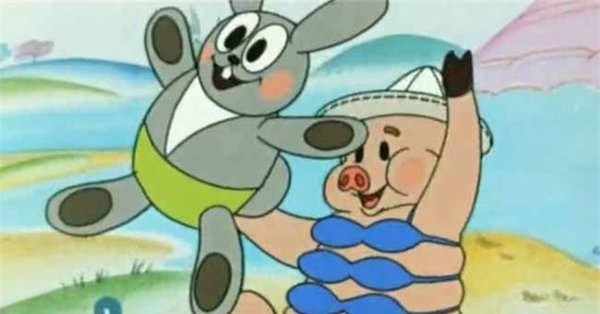 Свинья из мультика ну погоди