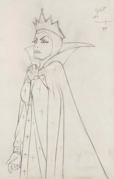 Снежная Королева рисунок