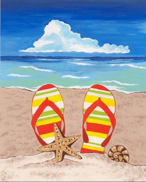 Летние рисунки