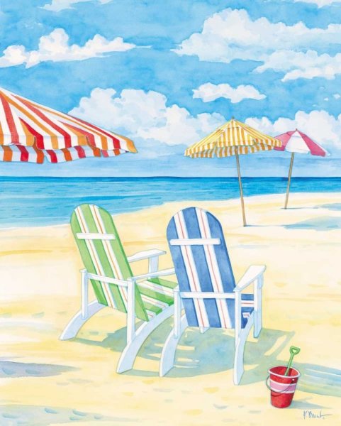 Нарисованный пляж