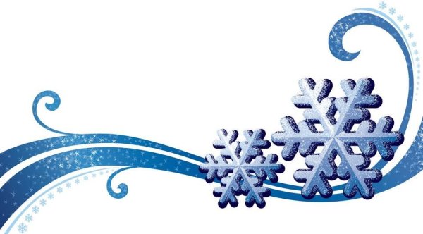 Новогодние узоры на прозрачном фоне